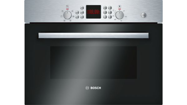 Series 6 Built-in microwave oven with grill 60 x 45 cm Stainless steel HBC84H501 HBC84H501-1