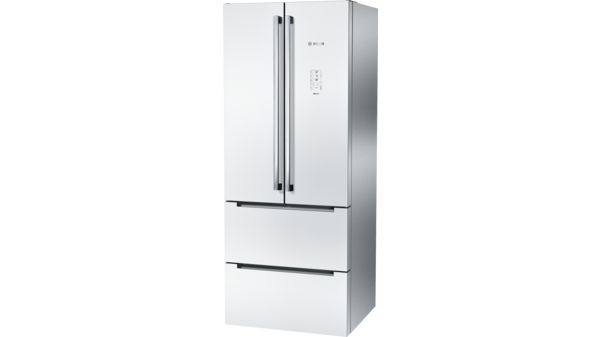 Serie | 8 combiné réfrigérateur-surgélateur pose libre French Door 191.1 x 75.2 cm Blanc KMF40SW20 KMF40SW20-1