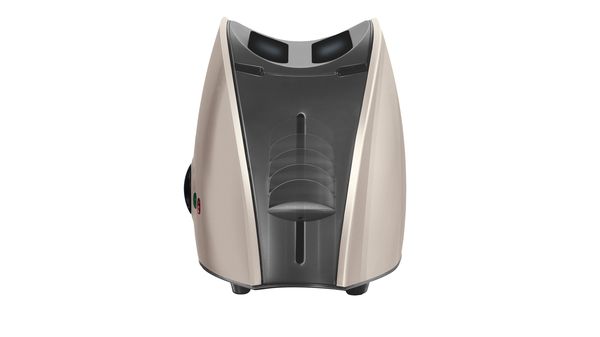 Plastic Compact toaster 2/2 electronic 