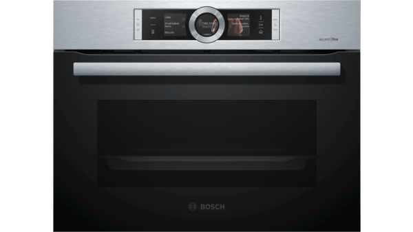 Serie | 8 Compacte oven met stoom inox CSG856NS1 CSG856NS1-1