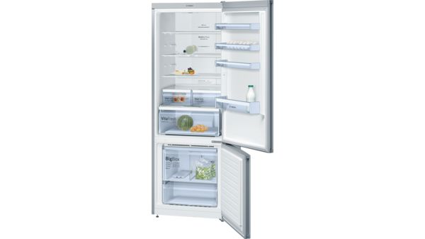 Serie | 4 Freestanding Fridge-freezer (Bottom freezer) 193 x 70 cm Stainless steel look KGN56VL30N KGN56VL30N-2