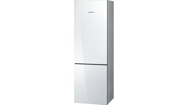 Bosch B10cb80nvw Free Standing Fridge Freezer With Freezer At
