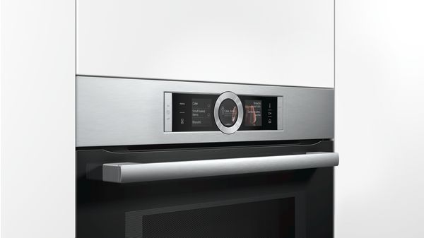Serie | 8 Built-in compact oven with steam and microwave function  inox CNG6764S1 CNG6764S1-6