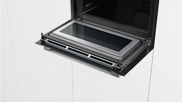 Serie 8 Forno compatto combinato con microonde da incasso 60 x 45 cm Nero CMG633BB1 CMG633BB1-6