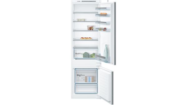 Serie | 4 Built-in fridge-freezer with freezer at bottom 177.2 x 54.1 cm sliding hinge KIV87VS30G KIV87VS30G-1
