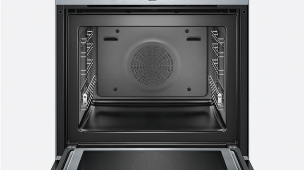 Series 8 Built-in oven with microwave function 60 x 60 cm Stainless steel HMG656RS1 HMG656RS1-6