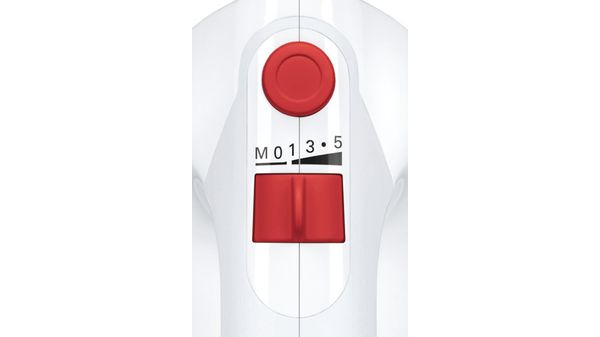 مضرب يدوي ErgoMixx 400 W أبيض, أحمر MFQ36300GB MFQ36300GB-5