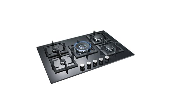 Serie | 6 Table de cuisson à gaz - Verre à haute résistance - Noir, 70 cm PPQ716B21E PPQ716B21E-3