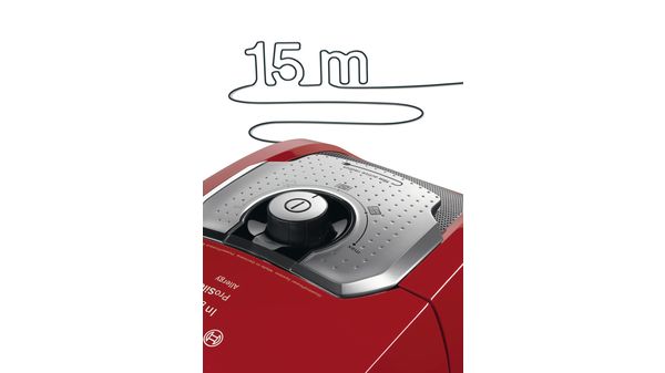 Series 8 Bagged vacuum cleaner In'genius ProSilence 59 Red BGL8SI59GB BGL8SI59GB-5