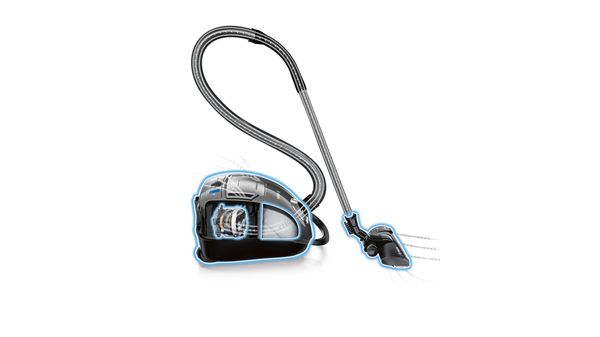 Bagged vacuum cleaner Maxx'x ProEnergy Silence Noir BGB45332 BGB45332-5