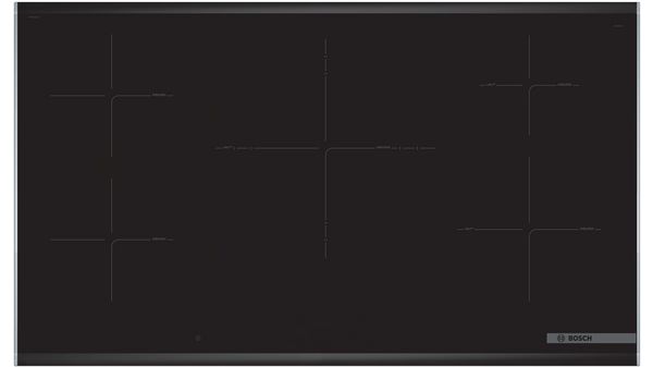 Serie 8 Inductiekookplaat 90 cm Zwart, Opbouw met kader PIV975DC1E PIV975DC1E-2