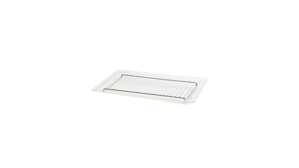 Glass baking tray Glass tray 443 x 300 mm with wire rack 443 x 331 mm 00790060 00790060-1