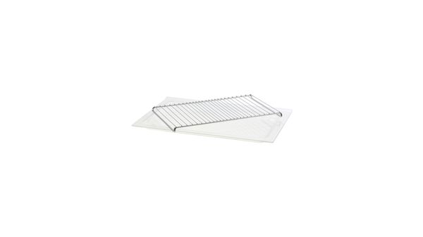 Glass baking tray Glass tray 443 x 300 mm with wire rack 443 x 331 mm 00790060 00790060-2