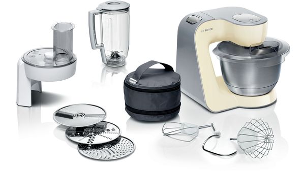 Serie 4 Køkkenmaskine MUM 5 1000 W Beige, sølv MUM58920 MUM58920-1