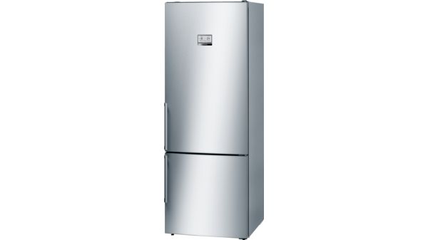 Serie 6 Alttan Donduruculu Buzdolabı 193 x 70 cm Kolay temizlenebilir Inox KGN56AI32N KGN56AI32N-1