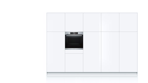 Serie | 8 Built-in oven Stainless steel HBG656RS6B HBG656RS6B-4