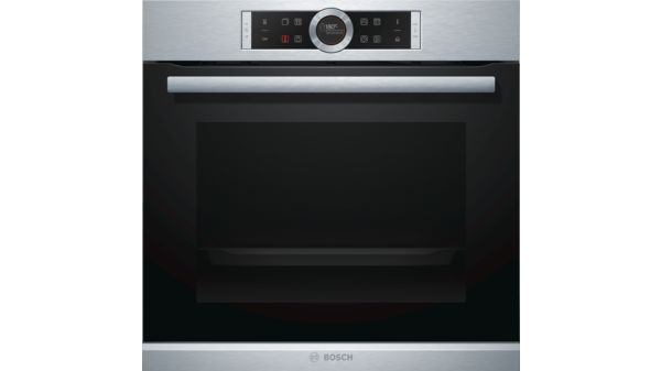 Serie | 8 built-in oven with steam-function Inox HRG6753S1 HRG6753S1-1