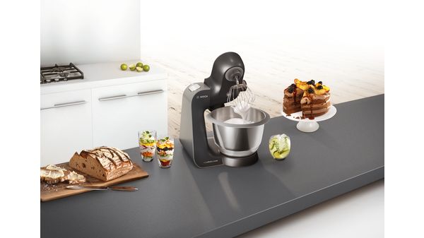 Küchenmaschine Home Professional 1000 W Schwarz, Edelstahl gebürstet MUM59N37DE MUM59N37DE-3