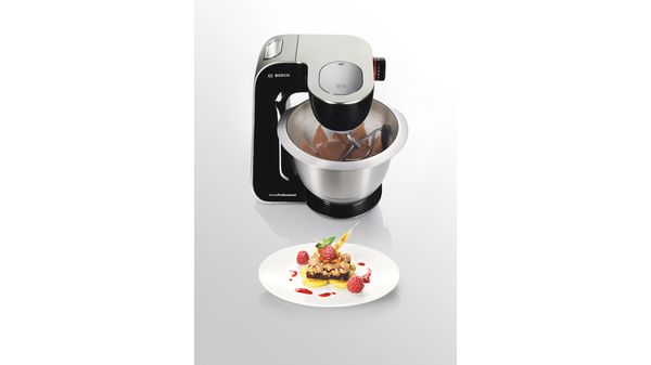 Keukenmachine Home Professional 900 W Zwart, RVS MUM57B22 MUM57B22-6