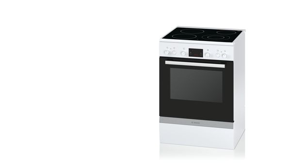 Serie | 2 free-standing electric cooker White HCA643220Q HCA643220Q-2