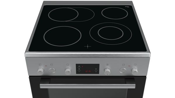 Serie | 4 Freestanding electric cooker Stainless steel HCA744250Q HCA744250Q-2