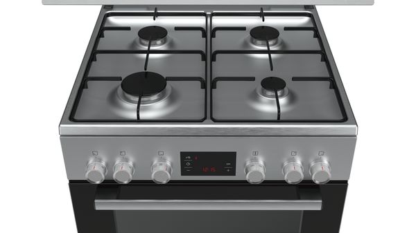 Serie | 4 Mașină de gătit mixtă (gaz/electric) Inox HGD745250 HGD745250-4