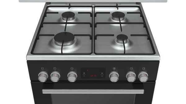 Serie | 2 Freestanding dual fuel cooker Black HGD645265Q HGD645265Q-4