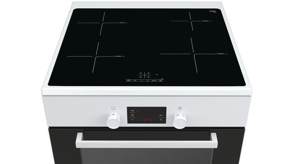 Serie | 6 free-standing induction cooker Blanc HCA748120 HCA748120-2