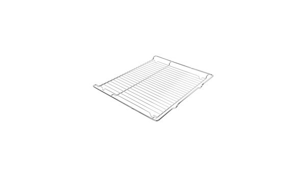 Multi-use wire shelf Baking and roasting grid standard, steel chrome coated 455 x 375 x 30 mm 00577170 00577170-3