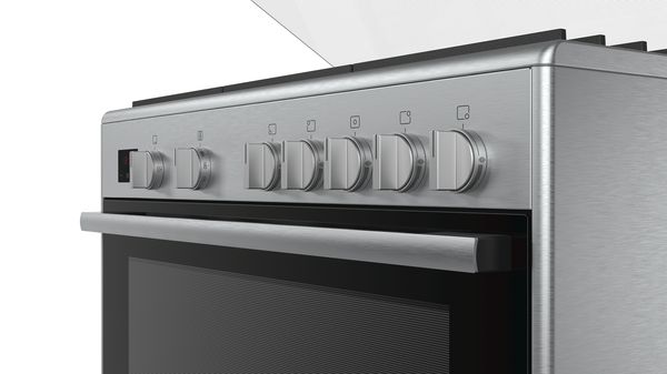 freestanding gas range stainless steel