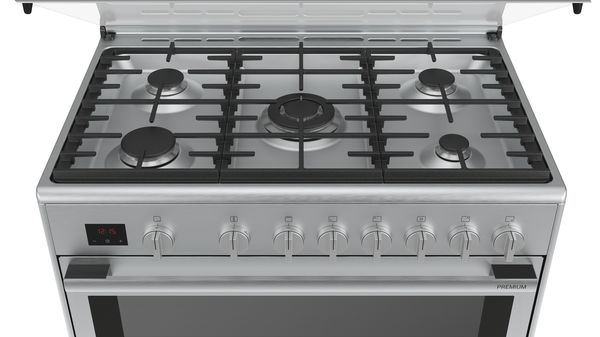 Bosch Hsg738357m Gas Range Cooker