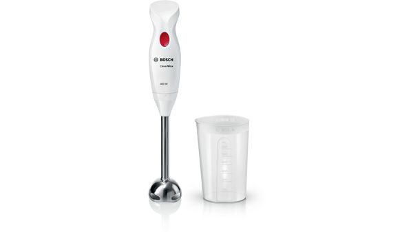 Hand blender CleverMixx 400 W White, deep red MSM24100 MSM24100-1