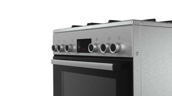 Serie | 4 Freestanding dual fuel cooker Stainless steel HGD74W455A HGD74W455A-5