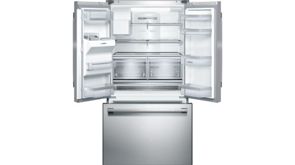 800 Series French Door Bottom Mount Refrigerator 36'' Stainless Steel B26FT80SNS B26FT80SNS-3