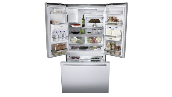 800 Series French Door Bottom Mount Refrigerator 36'' Stainless Steel B26FT80SNS B26FT80SNS-2