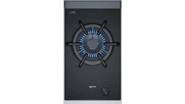 N 90 Dominohäll, gas 30 cm Glaskeramik, Svart N23TA19N0 N23TA19N0-1