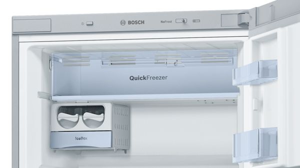 Serie | 6 free-standing fridge-freezer with freezer at top 186 x 70 cm Stainless steel (with anti-fingerprint) KDN56XI30I KDN56XI30I-3