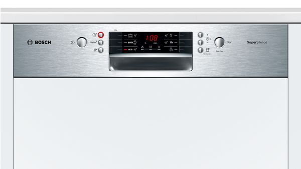 Série 4 Lave-vaisselle intégrable avec bandeau 60 cm Metallic SMI46MS03E SMI46MS03E-3