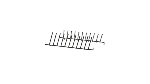 Flip tine upper rack, front left side, dark grey 12004140 12004140-2