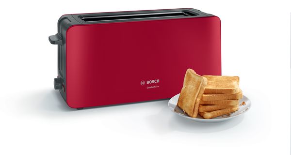Langschlitz Toaster ComfortLine Rot TAT6A004 TAT6A004-3