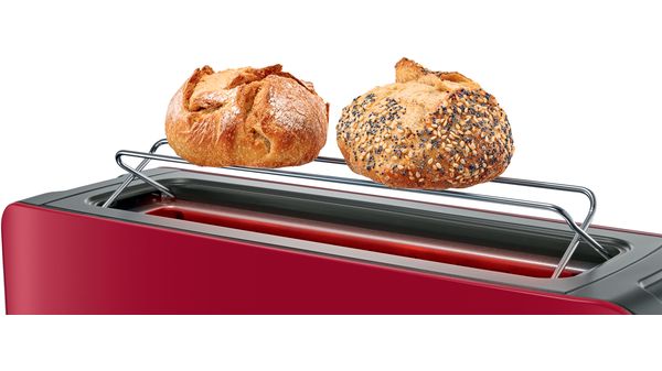 Hosszú szeletes kenyérpirító ComfortLine Vörös TAT6A004 TAT6A004-8