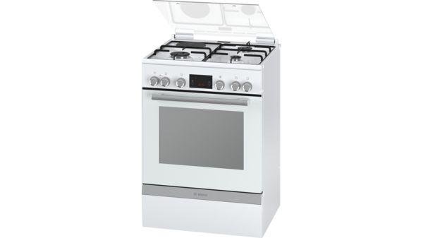 Serie | 2 Freestanding dual fuel cooker White HGD64D221Q HGD64D221Q-1