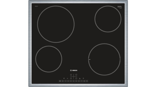 Serie 6 Električna ploča za kuhanje 60 cm Crna, ugradnja s okvirom PKE645FP1E PKE645FP1E-1