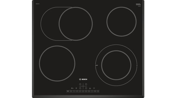 Serie 6 Električna ploča za kuhanje 60 cm Crna, ugradnja bez okvira PKN651FP1E PKN651FP1E-1