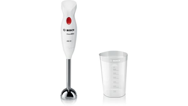 Hand blender CleverMixx 400 W White, deep red MSM24100 MSM24100-3