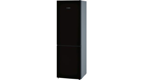 Serie | 4 free-standing fridge-freezer with freezer at bottom Zwart KGN36VB30 KGN36VB30-2