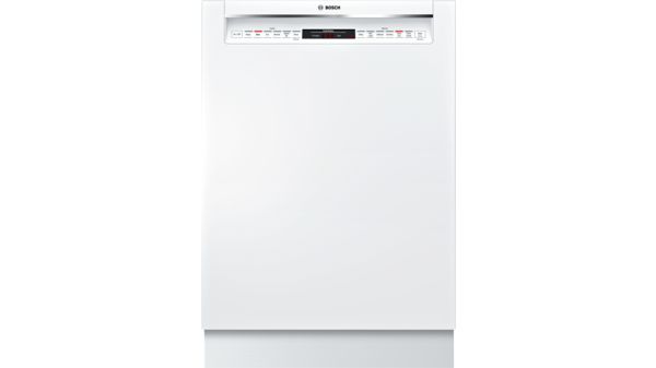 800 Series Dishwasher 24'' Custom Panel Ready White SHE878WD2N SHE878WD2N-1