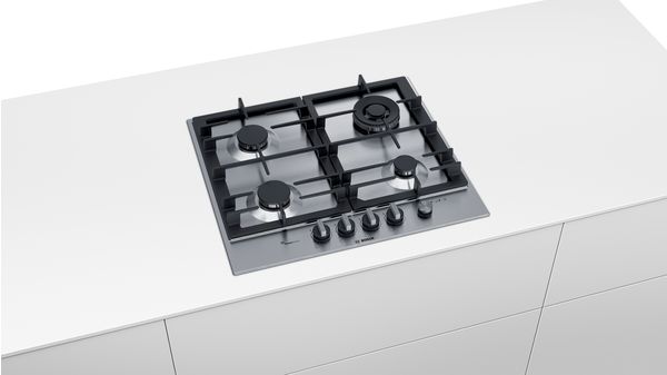 Series 6 Gas hob 60 cm Stainless steel PCH6A5M90I PCH6A5M90I-6