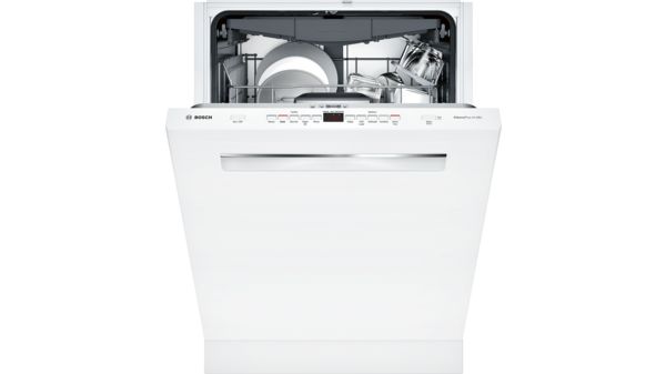 500 Series Lave-vaisselle sous plan 24'' Custom Panel Ready Blanc SHP865WF2N SHP865WF2N-2