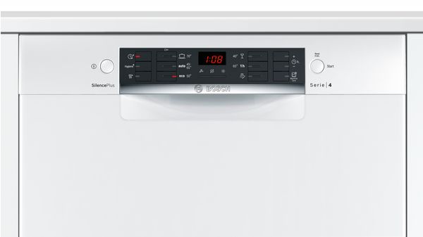Serie | 4 Opvaskemaskine til underbygning 60 cm hvid SMU46CW01S SMU46CW01S-4